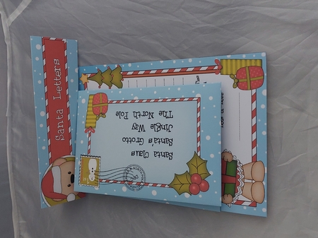Xmas Livvy Bear Child's Santa Letter to and from Santa by Marion Harding