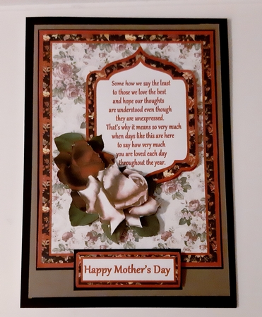 Mother's Day Red & White Roses by Marion Harding