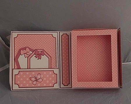3D Livvy Bear's Flowers Gift Box Card Kit with 3D Decoupage by Marion Harding