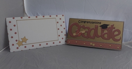 Congratulations Graduate Money or Gift Wallet Card Kit by Marion Harding