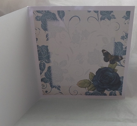 BUTTERFLY BLOSSOMS 4 SHEET MINI KIT BLUE by Marion Harding