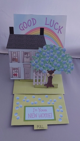 Pop Up Slider Card Kit - New Home by Marion Harding