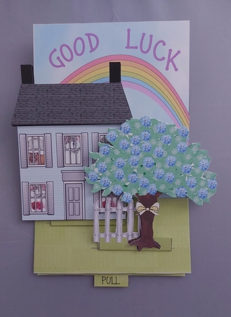 Pop Up Slider Card Kit - New Home by Marion Harding