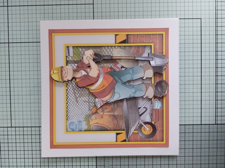 Builder/DIY Dude 4 Sheet Mini Kit by Marion Harding