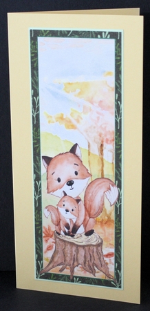 4 Woodland animals toppers/bookmarks 1 by Marion Kimberley-Scott