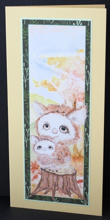 4 Woodland animals toppers/bookmarks 1 by Marion Kimberley-Scott