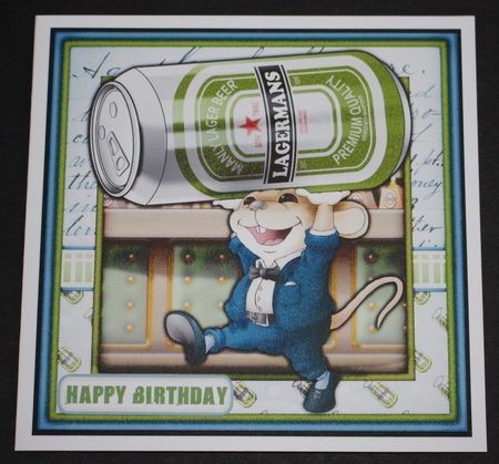 Brandy, Wine, Gin and Lager Mr Mouse Bumper Kit by Marion Kimberley-Scott