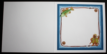 8x8 Another year to go fishing mini kit by Marion Kimberley-Scott