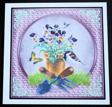 3 In my garden card fronts/toppers 2 by Marion Kimberley-Scott