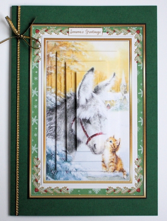 Sharing Christmas Love Topper 1 by Marion Kimberley-Scott
