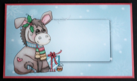 Christmas donkey by Marion Kimberley-Scott
