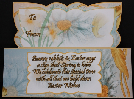 Triangle Base Mini Kit - Easter Bunny Wishes #2 by Marion Kimberley-Scott