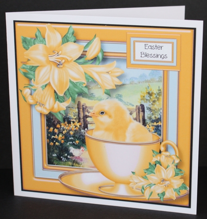 Easter Chick & Lilies Bumper Kit by Marion Kimberley-Scott