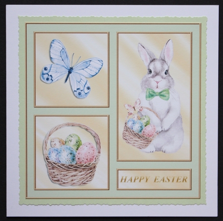 Easter Bunny Card by Marion Kimberley-Scott