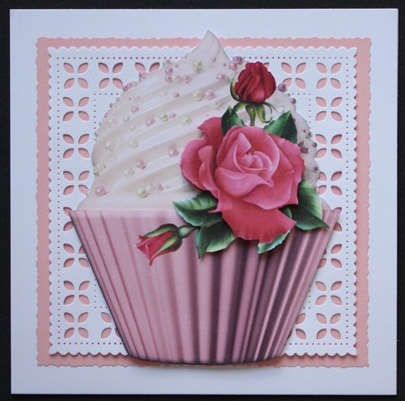 Floral Cupcake Decoupage Sheet Bumper Kit 1 (23 designs) by Marion Kimberley-Scott