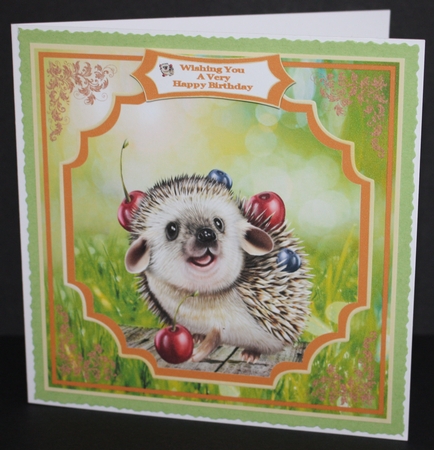 Sweet Little Hedgehog 3 - 8x8 Mini Kit by Marion Kimberley-Scott