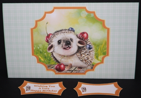 Sweet Little Hedgehog 3 - Money Wallet by Marion Kimberley-Scott