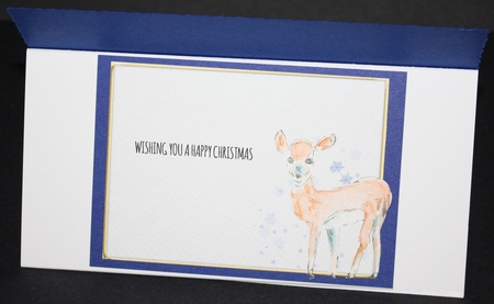 2 DEER CHRISTMAS INSERTS: 1 Blank, 1 With Verse, Plus 2 Bonus Verses and Commercial Use by Marion Kimberley-Scott