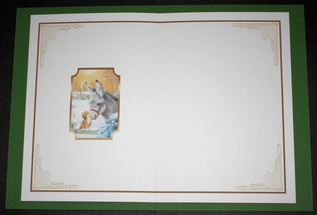 Christmas Little Donkey Insert 1 by Marion Kimberley-Scott