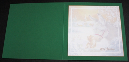 Christmas Donkey Insert 2 by Marion Kimberley-Scott