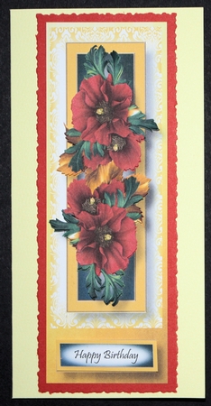 Floral Lge DL Bumper Kit by Marion Kimberley-Scott