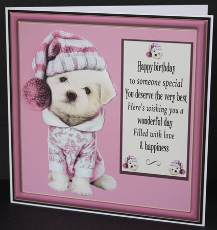 Puppy birthday by Marion Kimberley-Scott