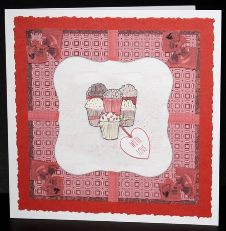 CHOCOLATES: Blank 6 by 6 Insert for Valentines/Anniversary/Birthday, With 7 Bonus Interchangeable Sentiments. by Marion Kimberley-Scott