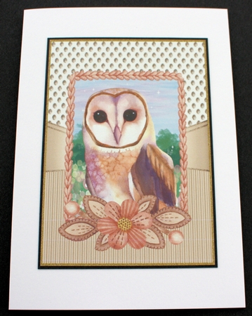 2 Cream woodland animal card fronts 1 by Marion Kimberley-Scott