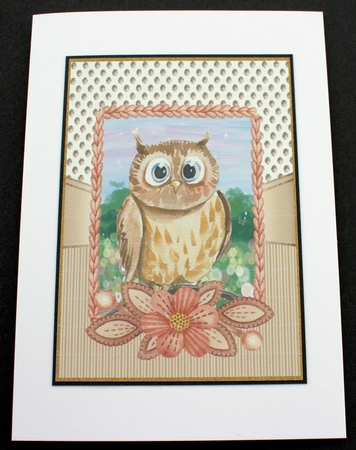 2 Cream woodland animal card fronts 3 by Marion Kimberley-Scott