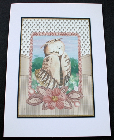 2 Cream woodland animal card fronts 5 by Marion Kimberley-Scott