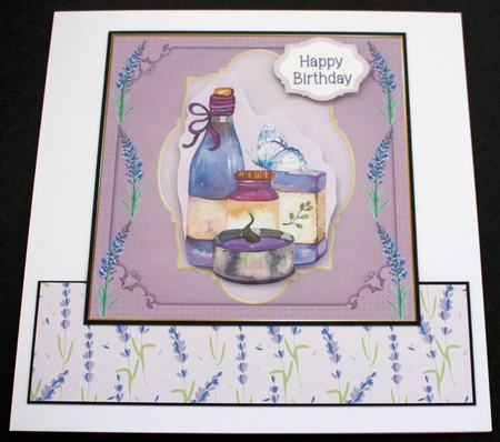 All about the lavender card front 3 by Marion Kimberley-Scott