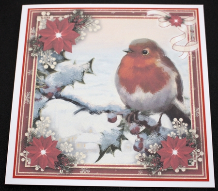 Winter Robins & Squirrel Large Bumper Kit #1   by Marion Kimberley-Scott