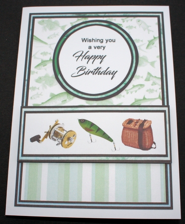Diagonal pop-out Fishing by Marion Kimberley-Scott