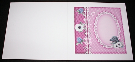 Floral Scottish dog insert 2 by Marion Kimberley-Scott