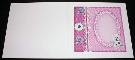 Floral Scottish dog insert 5 by Marion Kimberley-Scott