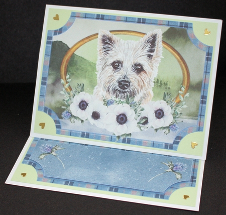 Scottish dogs easel topper and stopper 6 by Marion Kimberley-Scott