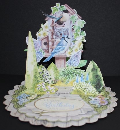 My Little Bird Garden 1 Triple Easel Card Kit by Marion Kimberley-Scott
