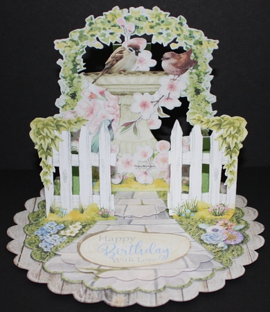 My Little Bird Garden 2 Triple Easel Card Kit by Marion Kimberley-Scott