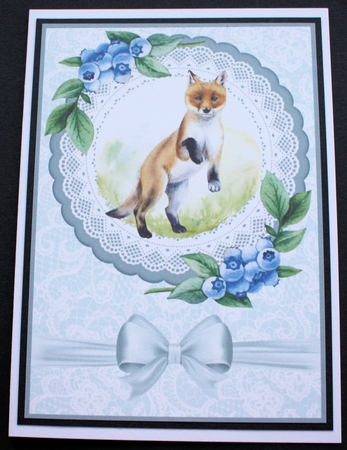 2 Forest animal card fronts 4 by Marion Kimberley-Scott