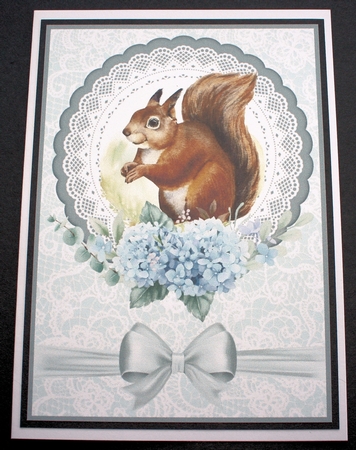 2 Forest animal card fronts  by Marion Kimberley-Scott