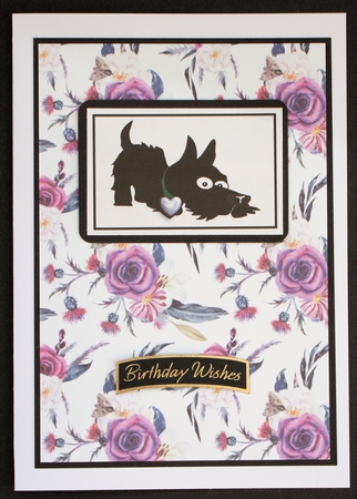 Rose And Thistle - Paper by Marion Kimberley-Scott