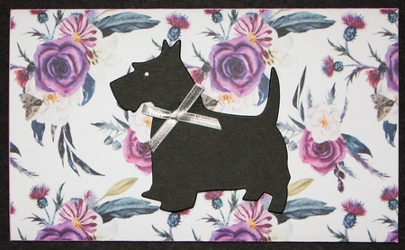 Rose And Thistle - Money Wallet, With Greeting Tags by Marion Kimberley-Scott