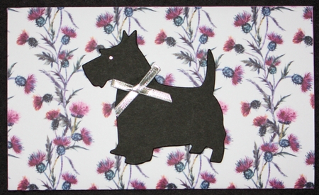 Thistle - Money Wallet, With Greeting Tags by Marion Kimberley-Scott