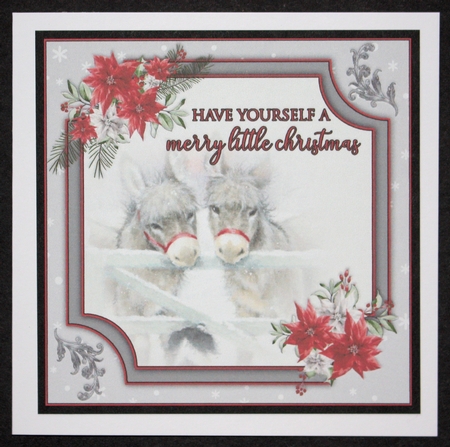 Merry Little Donkey Topper Kit #1  by Marion Kimberley-Scott