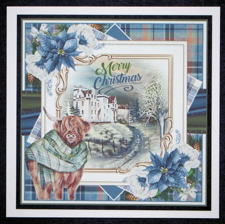 Highland Christmas 02 Mini Page Kit by Marion Kimberley-Scott