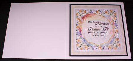 3 Scottish Terrier sympathy card fronts/toppers 1 by Marion Kimberley-Scott