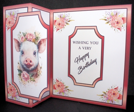 FB Cute floral piggy by Marion Kimberley-Scott