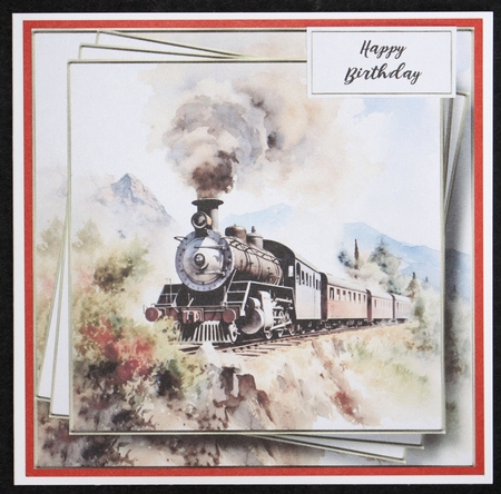 Vintage Steam Train Bumper Kit by Marion Kimberley-Scott