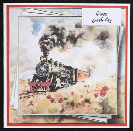 Vintage Steam Train Bumper Kit by Marion Kimberley-Scott