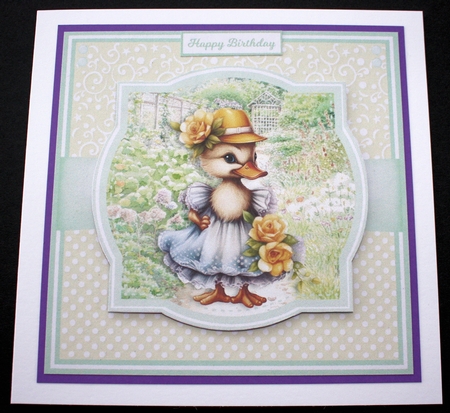 DUCKY FLOWERS 2 by Marion Kimberley-Scott